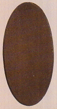 Ovale Eichenschilder Nr. 100 Länge 20 bis 45 cm